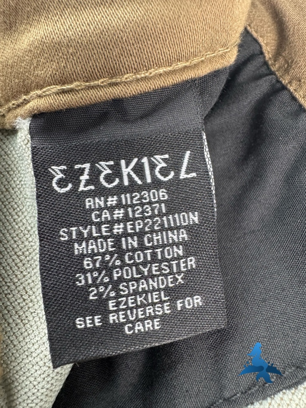 1315 NWT Ezekiel World’s Most Comfortable Chino Pants Stretch – Size 32 – Tan - Picture 14 of 15